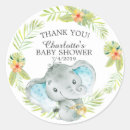 Search for baby shower seals stickers Thank you