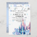 Search for ice blue and silver invitations Glitter