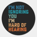 Search for hard of hearing stickers Speech pathologist