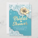 Search for tiffany bridal shower invitations Turquoise