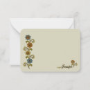 Search for leaves horizontal note cards Pretty