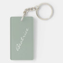 Search for handwritten calligraphy key rings Simple
