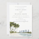 Search for beach couples shower invitations Modern elegant