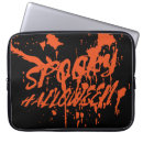 Search for halloween” laptop cases Haunted house