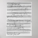 Search for music score posters Beethoven