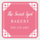 Search for baking business stickers Pink