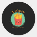Search for french fries stickers Food
