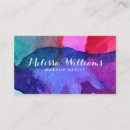 Search for cool business cards Makeup artist