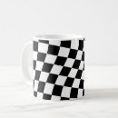 Search for black and white square pattern mugs Abstract