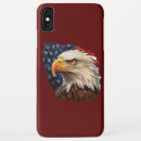 Search for bald eagles iphone cases Flag