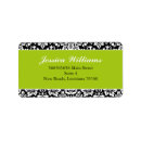Search for damask wedding return address labels Engagement