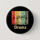 Search for drummers badges Cool