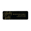 Search for be jolly return address labels Elegant