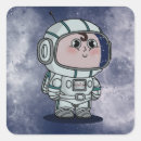 Search for spaceman stickers Cosmonaut