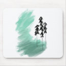 Search for modern trees mousepads Watercolor