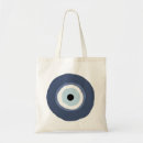 Search for evil eye tote bags Blue