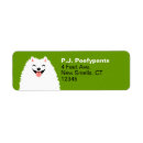 Search for pomeranian dog return address labels Dogs