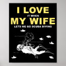 Search for scuba diving posters Funny