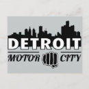 Search for detroit city postcards Skyline