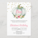 Search for october 1st birthday invitations Little pumpkin first birthday
