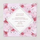 Search for cherry blossom square wedding invitations Chic