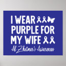 Search for alzheimer posters Purple