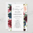 Search for blush pink wedding programs Ceremony