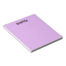 Search for office notepads Purple