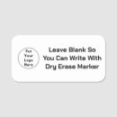 Search for dry erase name tags Job title
