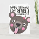 Search for bear pun cards Cute