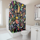 Search for quirky shower curtains Whimsical