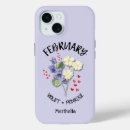 Search for february iphone cases Birth month flower