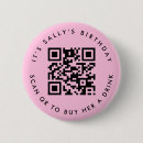 Search for light pink badges Birthday