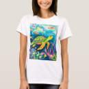 Search for turtle womens tshirts Underwater