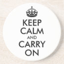 Search for make keep calm coasters Carry