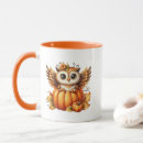 Search for fall owl mugs Cute