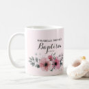 Search for girl baptism mugs Floral