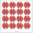 Search for ribbon cutting stickers Red