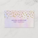 Search for confetti business cards Circles