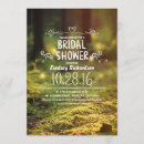 Search for outdoor bridal shower invitations Woodland