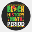 Search for african american history month stickers History of black