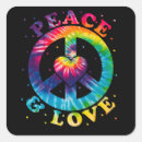 Search for tie dye heart stickers Peace