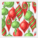 Search for green ornament stickers Red