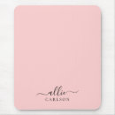 Search for blush pink mousepads Sweet 16