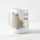 Search for i love frogs mugs Cute