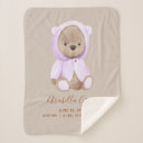 Search for teddy bear blankets Gender neutral