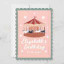 Search for festive birthday invitations Circus