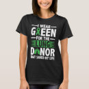 Search for green lung tshirts Transplant