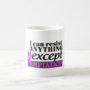 Search for temptations mugs Humour