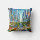 Search for cityscape cushions Futuristic